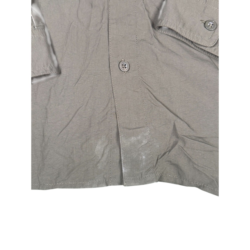 Columbia Omnishade Titanium Long Sleeve Button Up Shirt Men's Large Outdoors - Picture 3 of 8